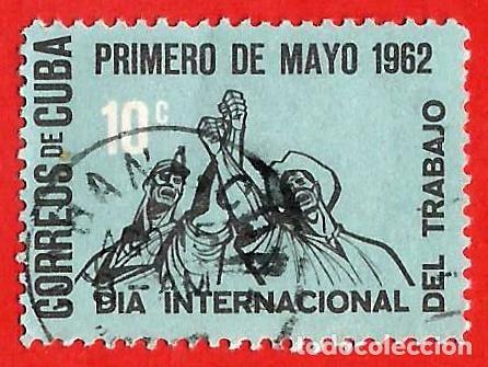 Selos: Cuba. 1962. Scott # 712. Primero de Mayo. Dia Internacional del Trabajo
