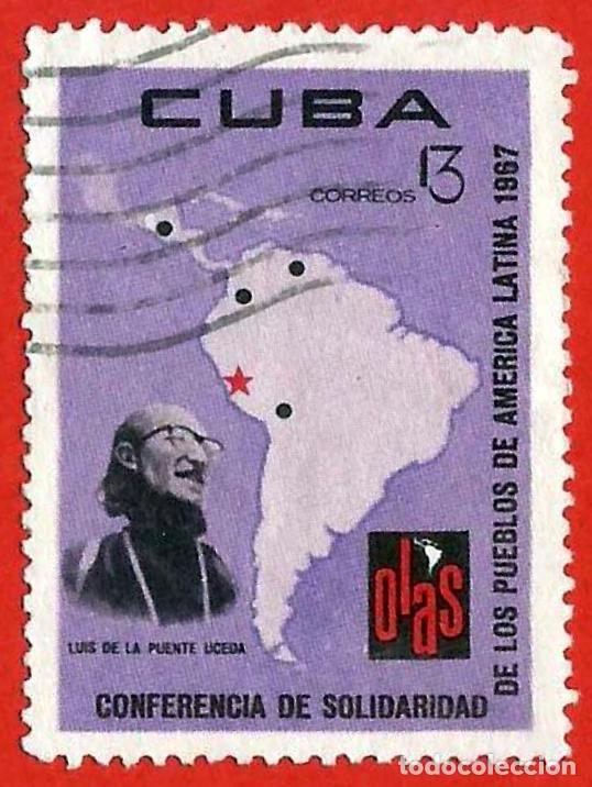 Sellos: Cuba. 1967. Scott # 1246. Conferencia de Solidaridad de los Pueblos