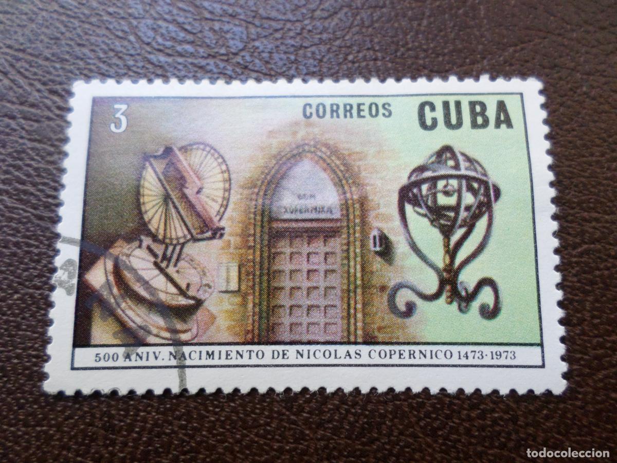 Sellos: :cuba, 1973, 500 aniv. nacimiento de nicolas copernico, Yvert 1675