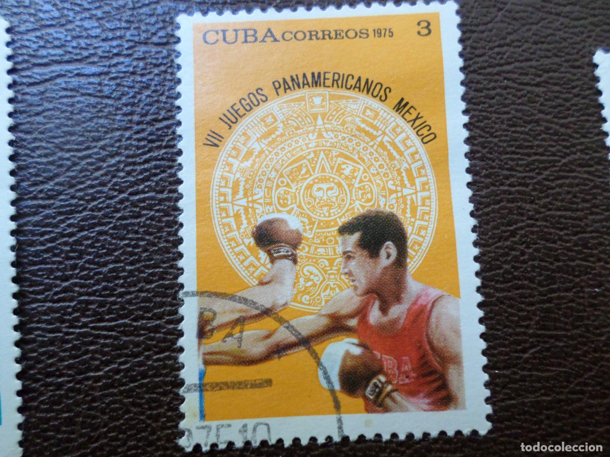 Sellos: :cuba, 1975, 7 juegos deportivos panamericanos, boxeo, Yvert 1868