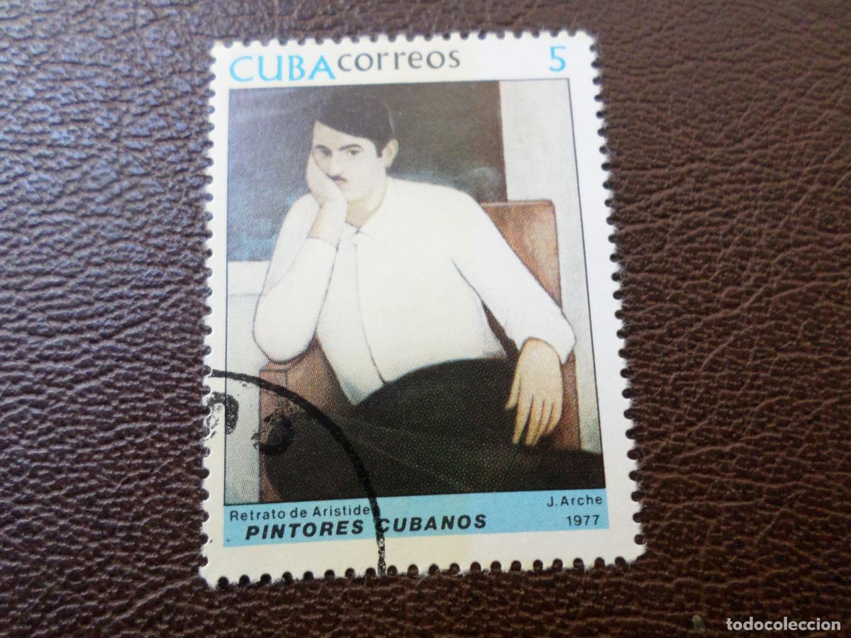 Sellos: :cuba, 1977, obras de jorge arche, Yvert 2020