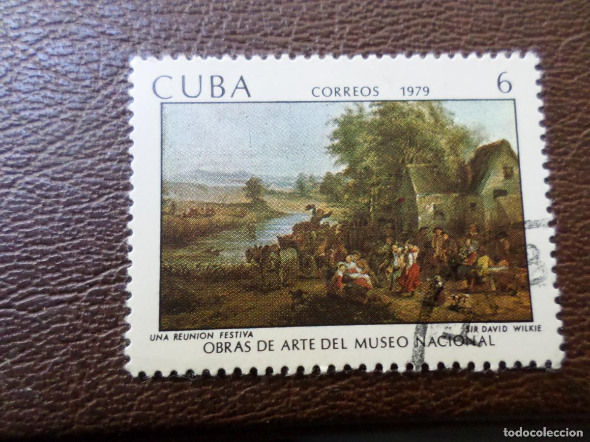 Sellos: :cuba, 1979, obras del museo nacional, Yvert 2101
