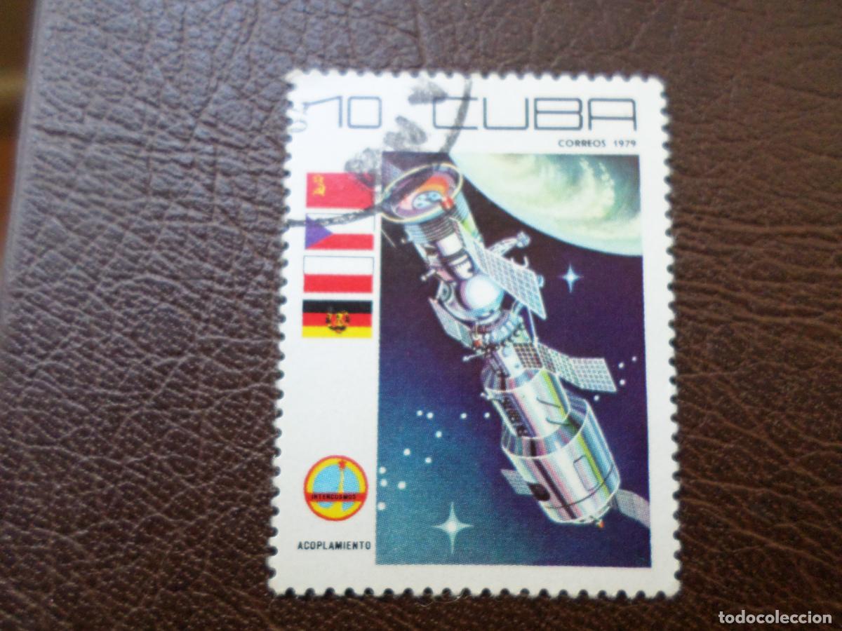 Sellos: :cuba, 1979, dia de la cosmonautica, apolo-soyouz, Yvert 2113