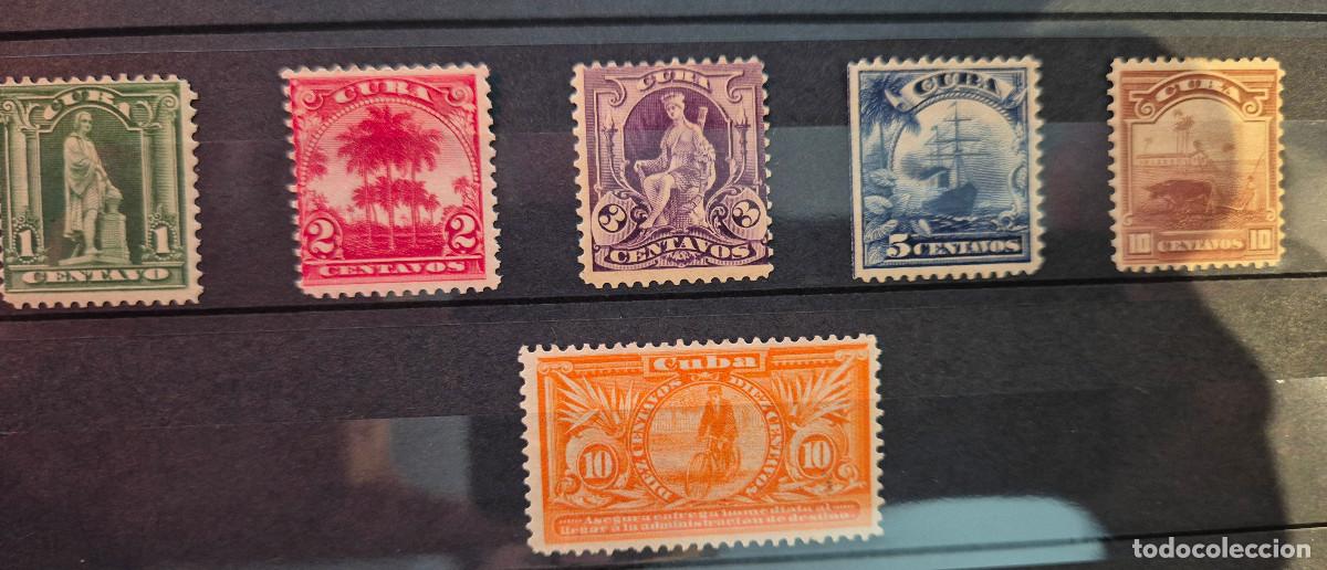 Sellos: CUBA US OCCUPATION 1899 ALEGORIAS CUBANAS completo