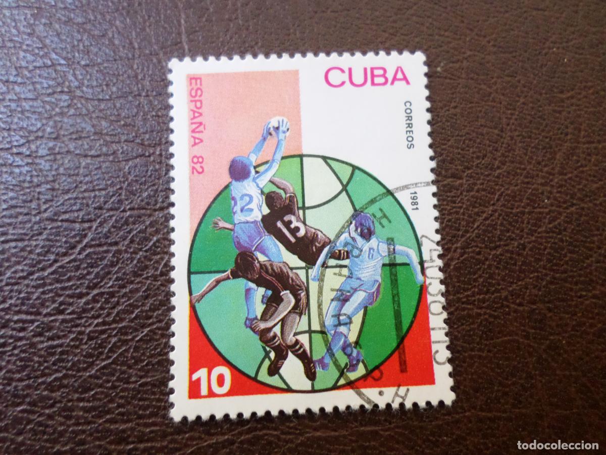 Sellos: :cuba, 1981, copa mu dial de futbol espa&ntilde;a-82, Yvert 2252