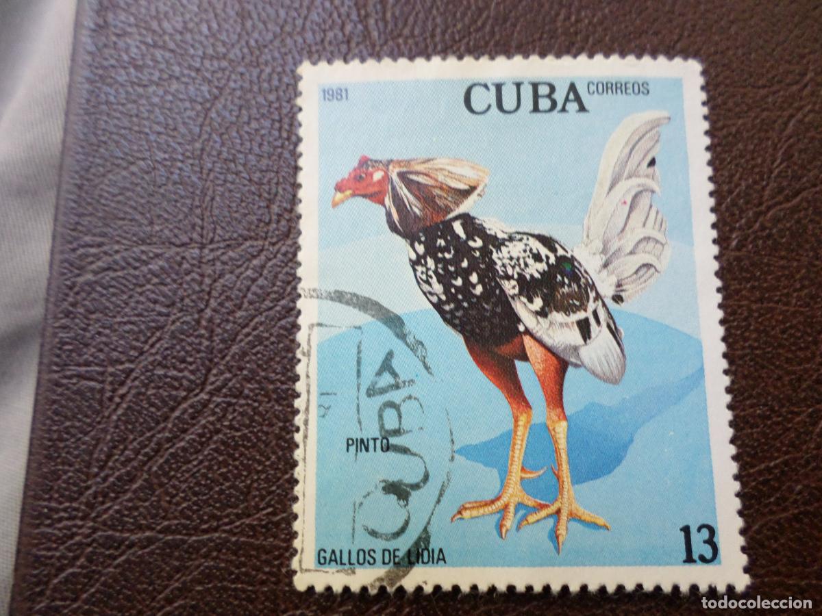 Sellos: :cuba, 1981, gallos de pelea, Yvert 2271