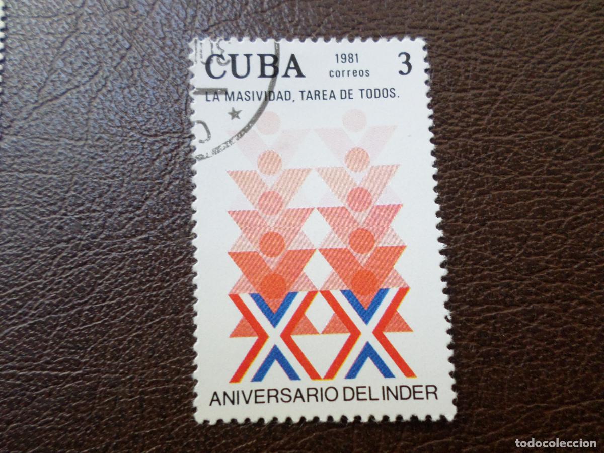 Sellos: :cuba, 1981, XX aniversario del inder, Yvert 2283