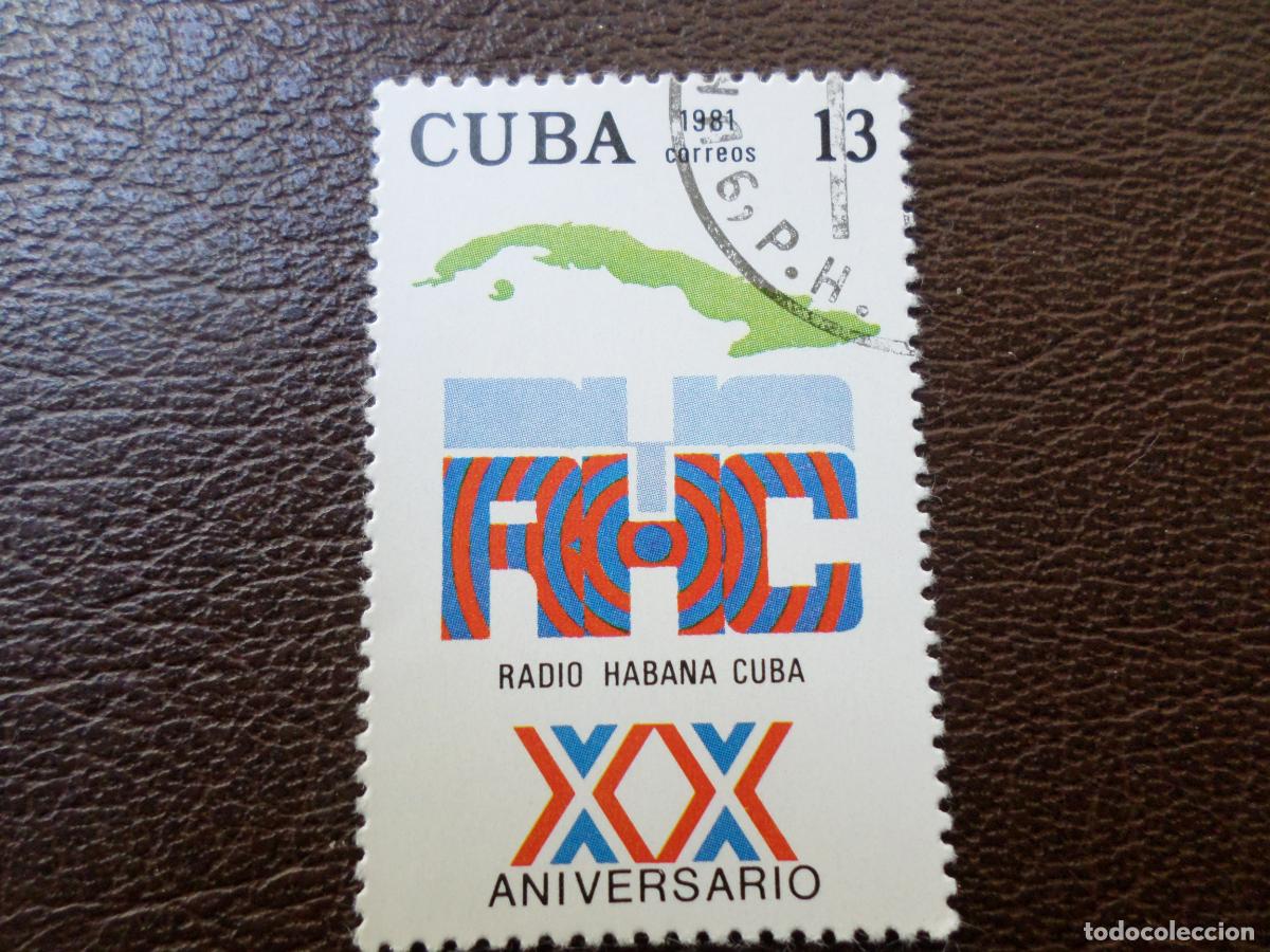 Sellos: :cuba, 1981, XX aniversario de radio habana, Yvert 2284