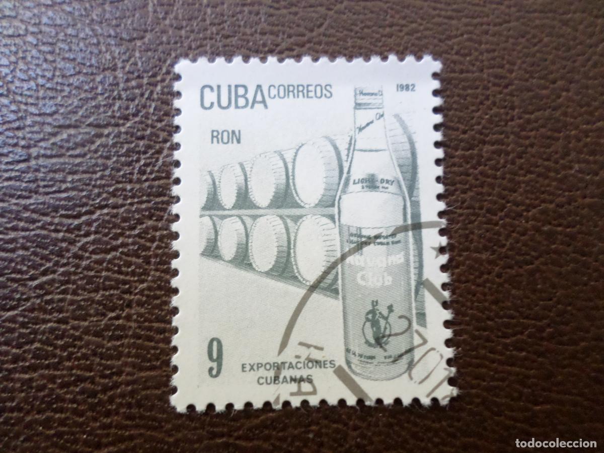 Sellos: :cuba, 1982, exportaciones, ron, Yvert 2341