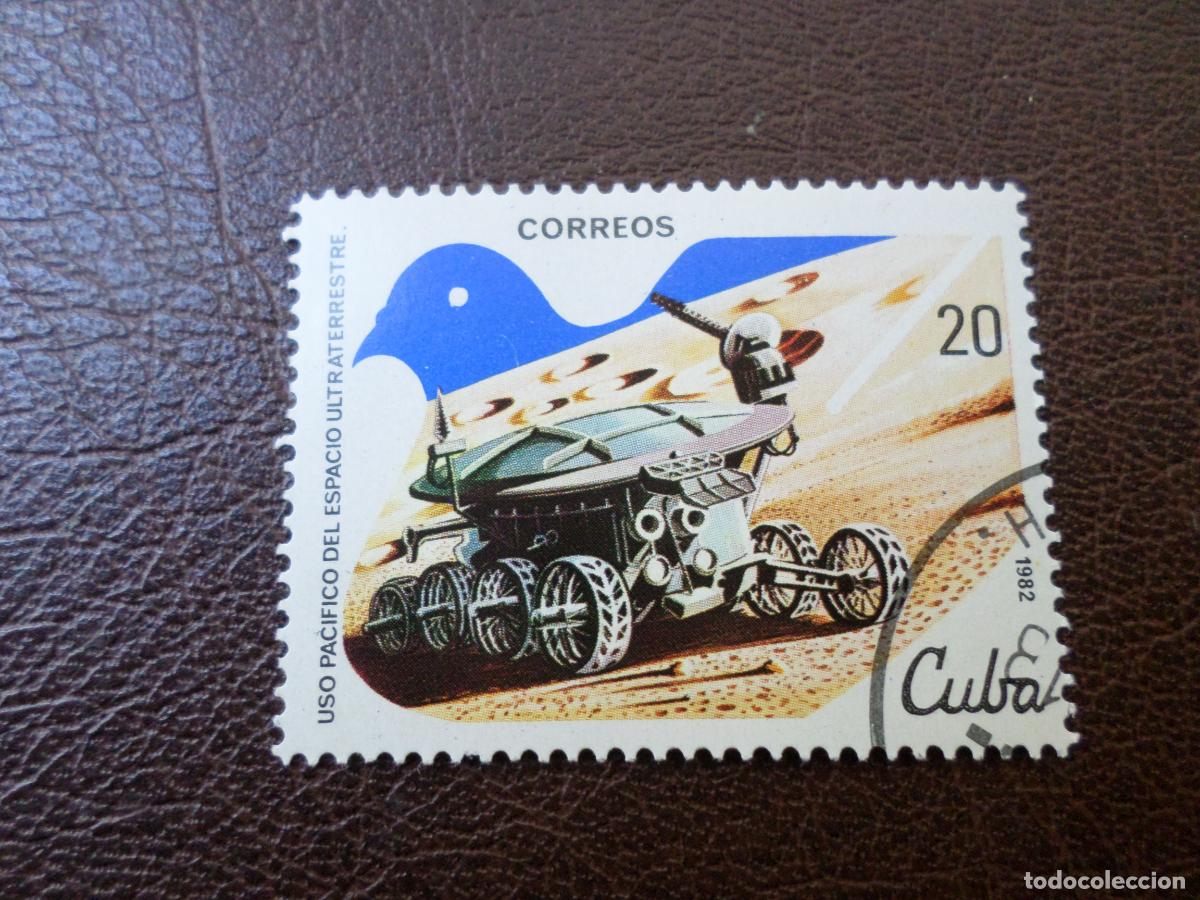 Sellos: :cuba, 1982, 2&ordf; conferencia sobre utilizacion pacifica del espacio, Yvert 2356