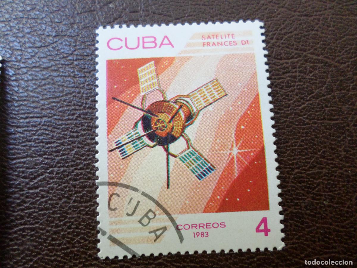 Sellos: :cuba, 1983, dia de la astronautica, Yvert 2431