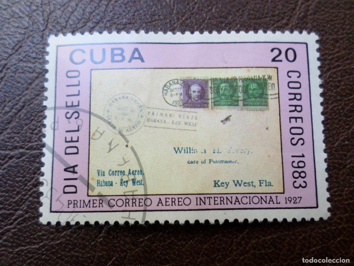 Sellos: :cuba, 1983, dia del sello, Yvert 2436