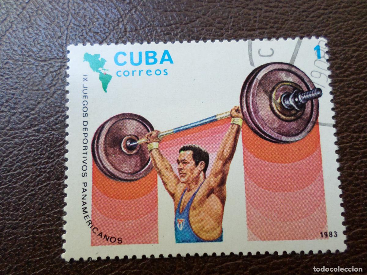 Sellos: :cuba, 1983, 9 juegos panamericanos en caracas, Yvert 2443