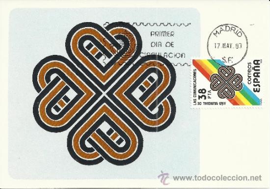 Sellos: MAXIMA A&Ntilde;O MUNDIAL DE LAS COMUNICACIONES 1983 - Foto 1
