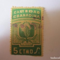 Sellos: SELLO BENEFICENCIA CARIDAD GRANADINA 5 CENTIMOS 
