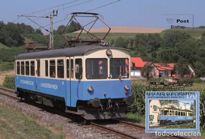 Sellos: Austria 2016 - Eisenbahnen - Gleichenberger Bahn maxicard - Foto 1