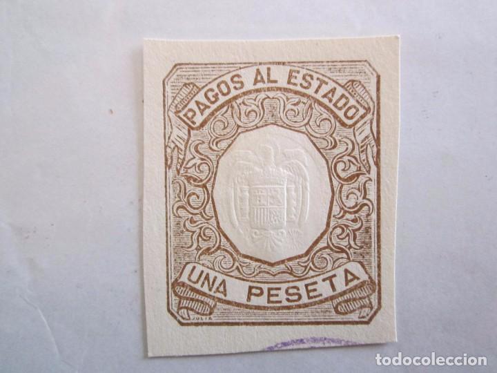 Sellos: PAGOS AL ESTADO 1 PESETA - Foto 1