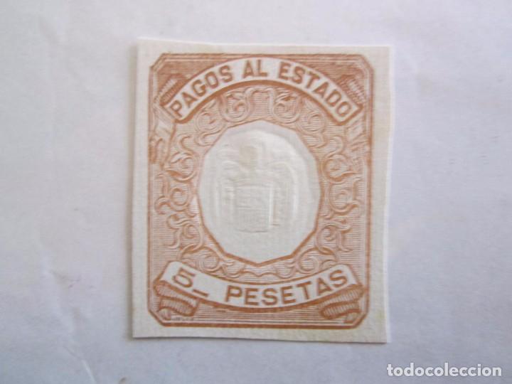 Sellos: PAGOS AL ESTADO 5 PESETAS - Foto 1