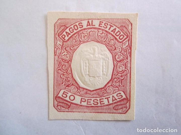 Sellos: PAGOS AL ESTADO 50 PESETAS - Foto 1