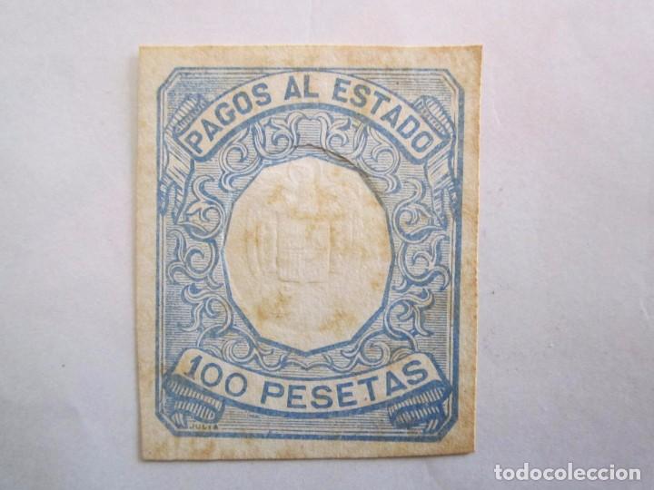 Sellos: PAGOS AL ESTADO 100 PESETAS - Foto 1