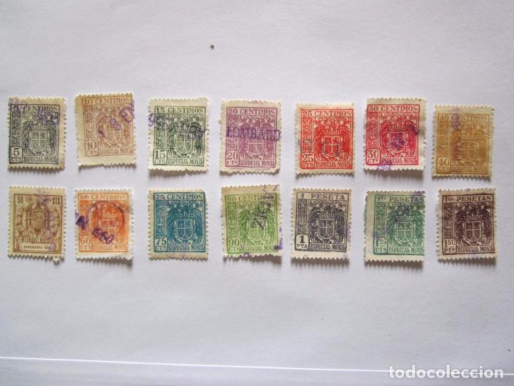 Sellos: LOTE 14 POLIZAS - Foto 1
