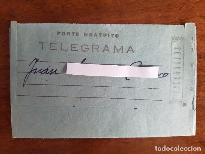 Sellos: TELEGRAMA A&Ntilde;OS 30-40 - Foto 1