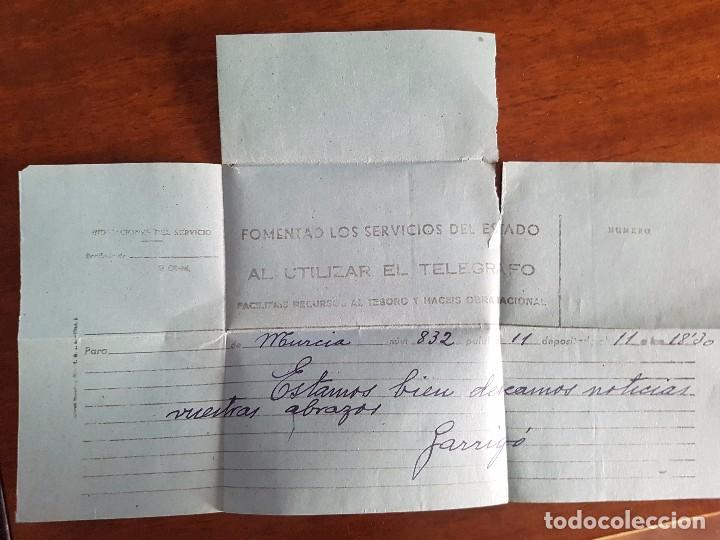 Sellos: TELEGRAMA A&Ntilde;OS 30-40 - Foto 2