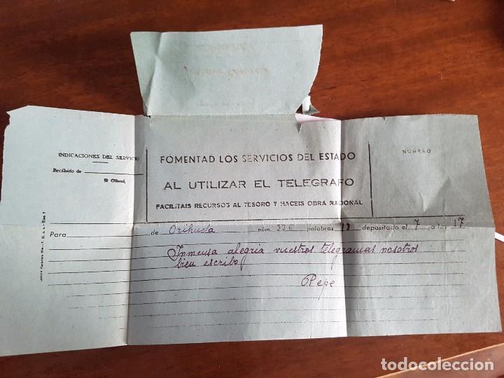 Sellos: TELEGRAMA A&Ntilde;OS 30-40 - Foto 2