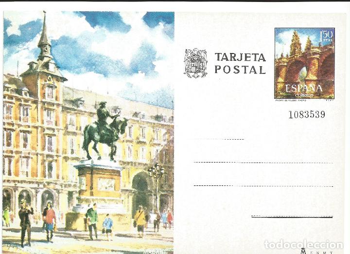 Sellos: ENTERO POSTAL PLAZA MAYOR - Foto 1