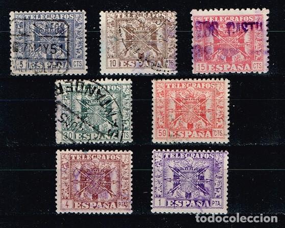 Sellos: Espa&ntilde;a - Lote sellos Tel&eacute;grafos - Foto 1