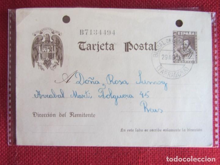 Sellos: TARJETA POSTAL 1942 - Foto 1