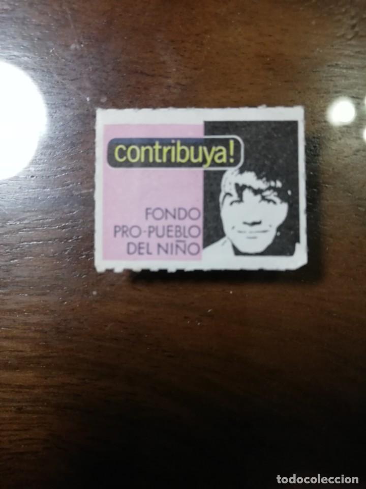 Sellos: FONDO PRO PUEBLO DEL NI&Ntilde;O - Foto 1