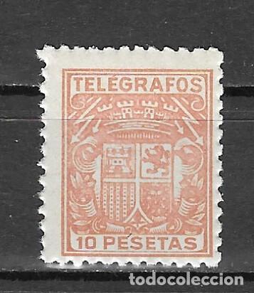 Sellos: ESPA&Ntilde;A N&ordm; 75 TELEGRAF0 (**) - Foto 1