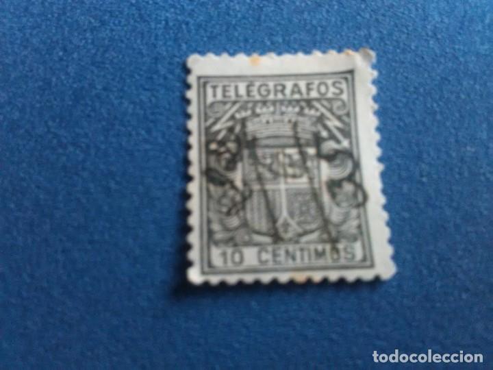 Sellos: EDIFIL 69 - 10 C&Eacute;NTIMOS - TEL&Eacute;GRAFOS - Foto 1