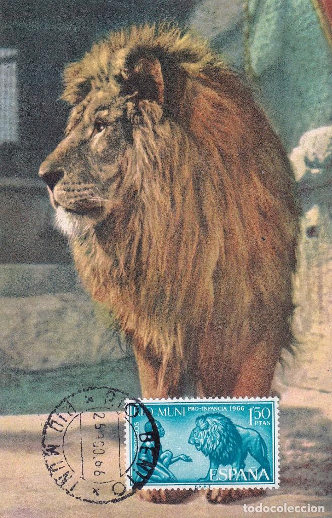 rio muni fauna leon pro infancia 1966 (edifil 7 - Compra venta en  todocoleccion