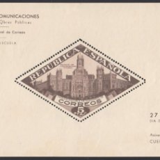 Selos: BENEFICENCIA, 1937 EDIFIL Nº 17 /*/, PALACIO DE COMUNICACIONES DE MADRID.. Lote 376496004