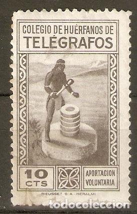 Sellos: HUERFANOS DE TELEGRAFOS - Foto 1