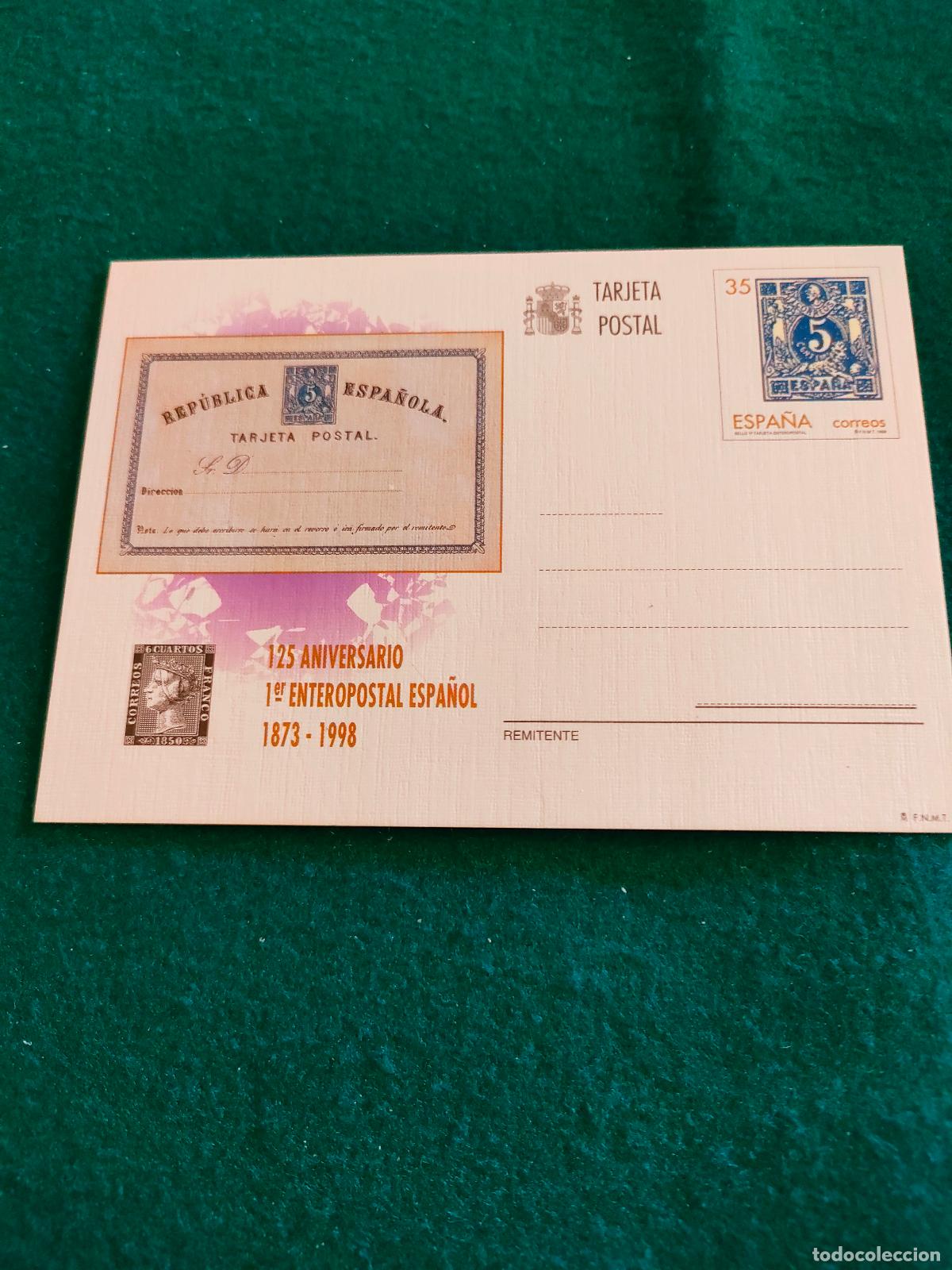 Sellos: TARJETA POSTAL DE 1998 - Foto 1