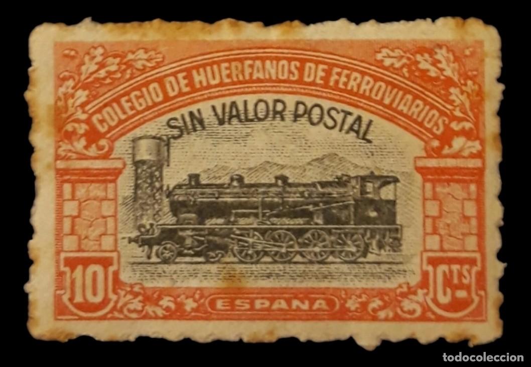 Timbres: COLEGIO DE HU&Eacute;RFANOS FERROVIARIOS. NUEVO - MNH **