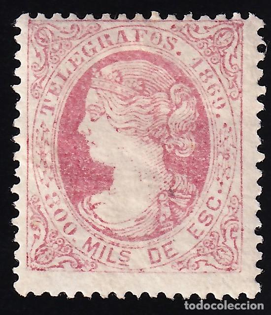 Sellos: TEL&Eacute;GRAFOS, 1869 EDIFIL N&ordm; 27 /*/