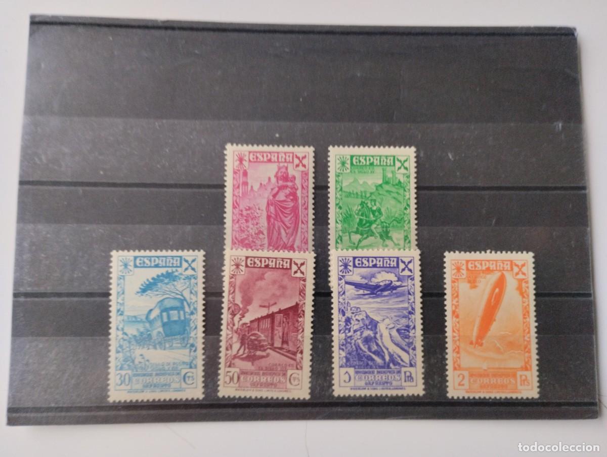 Timbres: Beneficencia del a&ntilde;o 1938 Edifil 21/26 en nuevo**