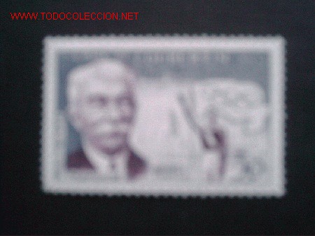 Timbres: BARON DE COUBERTIN, CREADOR DE LOS MODERNOS JUEGOS OLIMPICOS