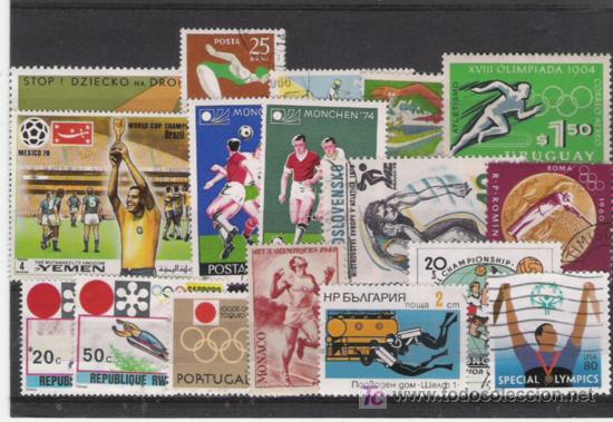 Timbres: TEMA DEPORTES LOTE DE SELLOS
