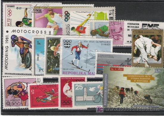 Timbres: TEMA DEPORTE LOTE DE SELLOS