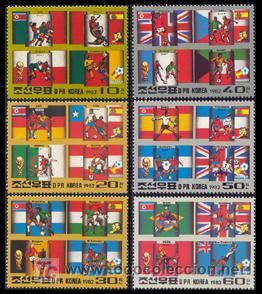 Sellos: COREA NORTE 1982 1731 6v - Foto 1
