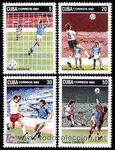 Sellos: CUBA 1982 2386/8 4v - Foto 1