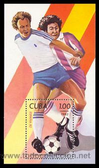 Sellos: CUBA 1982 HB70 - Foto 1