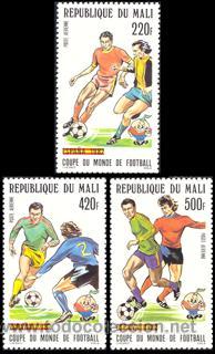 Sellos: MALI 1982 A-442/44 3v - Foto 1