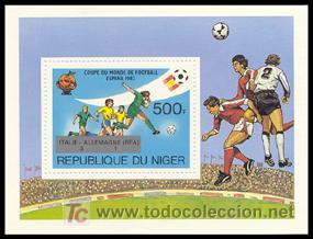 Sellos: NIGER 1982 HB40 - Foto 1