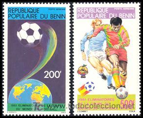 Sellos: BENIN 1982 541/42 2v - Foto 1
